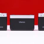 Ulanzi U-Mic AM18 Wireless Lavalier Microphone System (A018GBB2) – Dual Channel, Long Range,